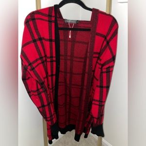 Red Sweater with Hood